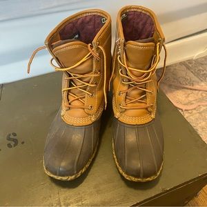 LL Bean winter duck boots w/ goretex and thinsulate